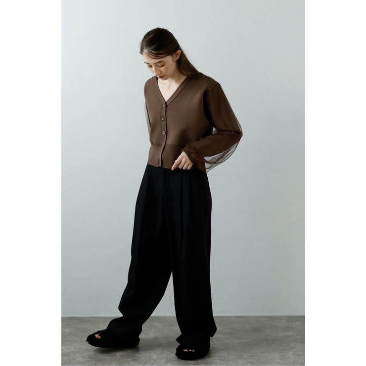 tulle sleeve cropped | BONJOUR SAGAN | 詳細画像38 