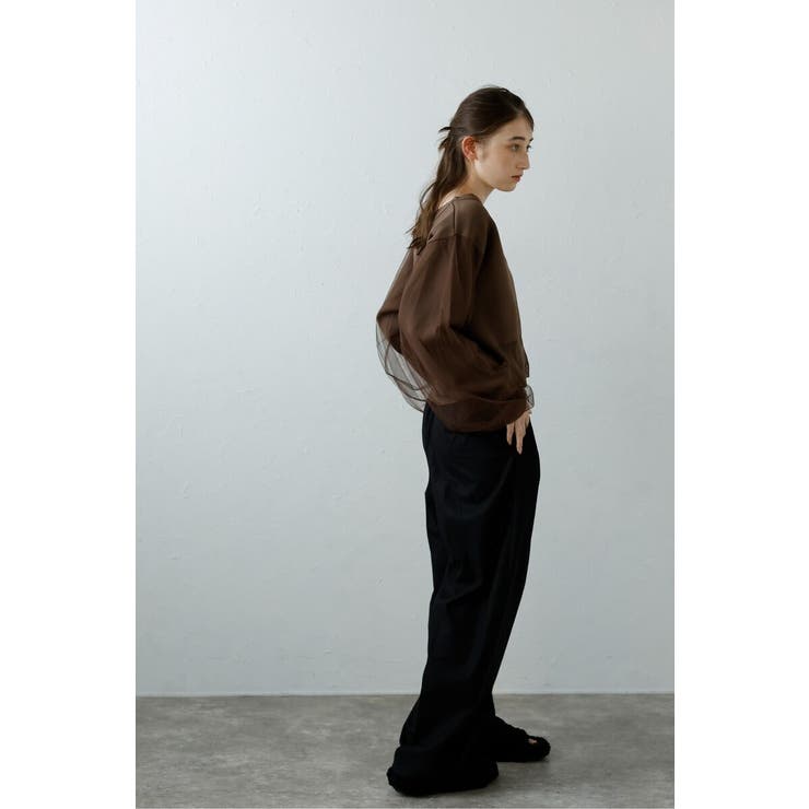 tulle sleeve cropped | BONJOUR SAGAN | 詳細画像43 