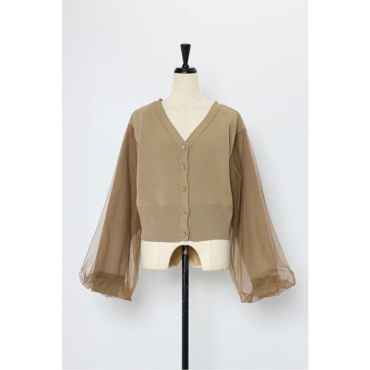 tulle sleeve cropped | BONJOUR SAGAN | 詳細画像51 