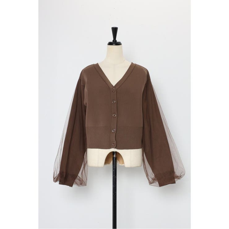 tulle sleeve cropped | BONJOUR SAGAN | 詳細画像53 