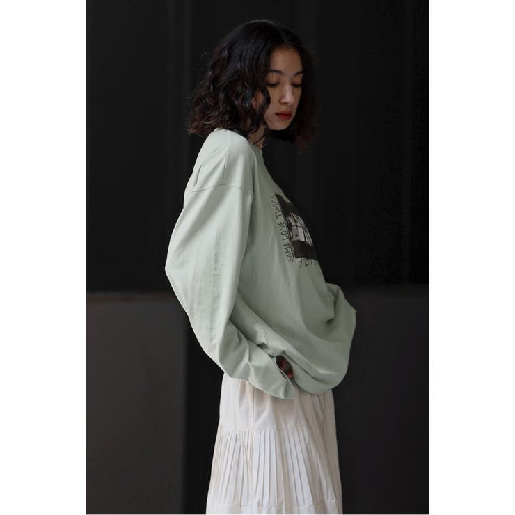 オーバーサイズフォト箔ロゴロンT 88-004086 | BONJOUR SAGAN | 詳細画像2 