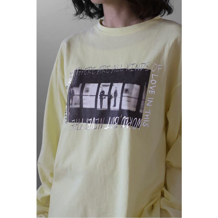 オーバーサイズフォト箔ロゴロンT 88-004086 | BONJOUR SAGAN | 詳細画像12 