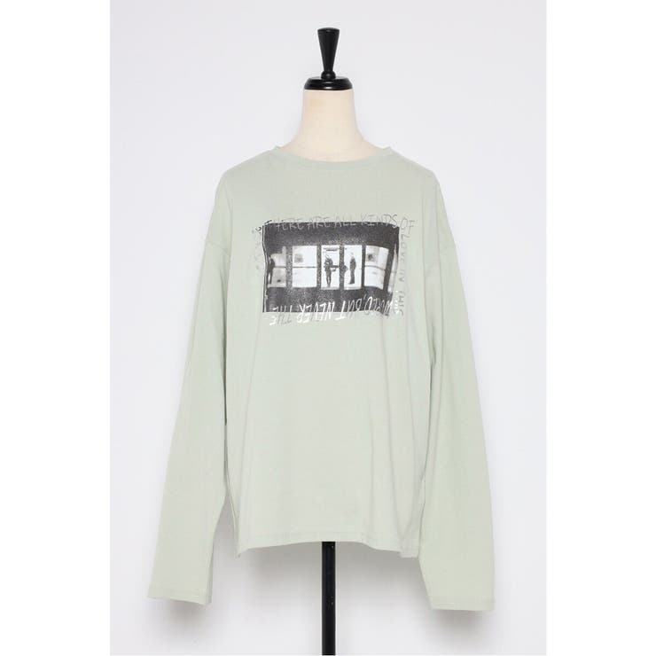 オーバーサイズフォト箔ロゴロンT 88-004086 | BONJOUR SAGAN | 詳細画像21 