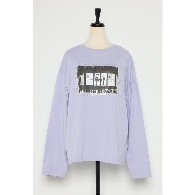 オーバーサイズフォト箔ロゴロンT 88-004086 | BONJOUR SAGAN | 詳細画像22 