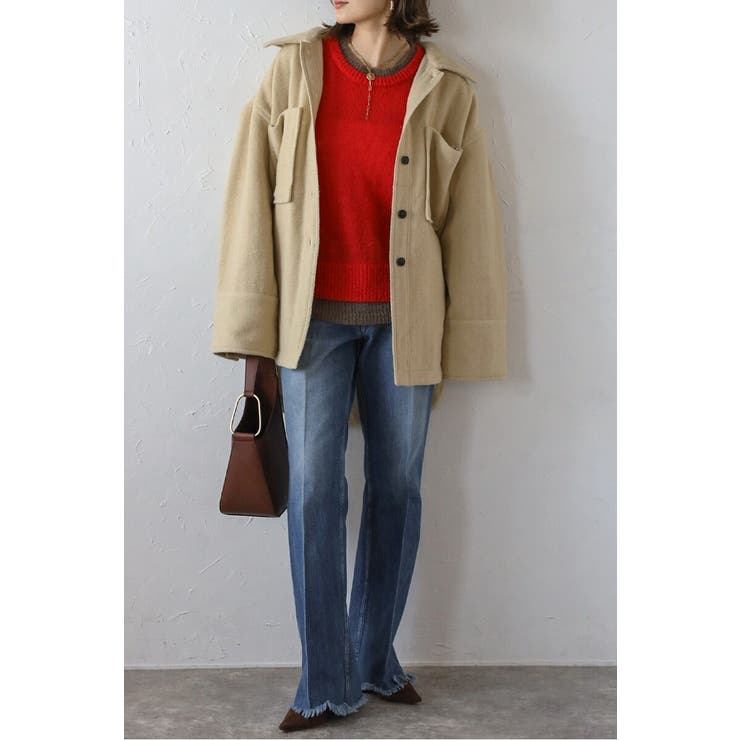 ウールモッサシャツジャケット 88-004111 | BONJOUR SAGAN | 詳細画像8 