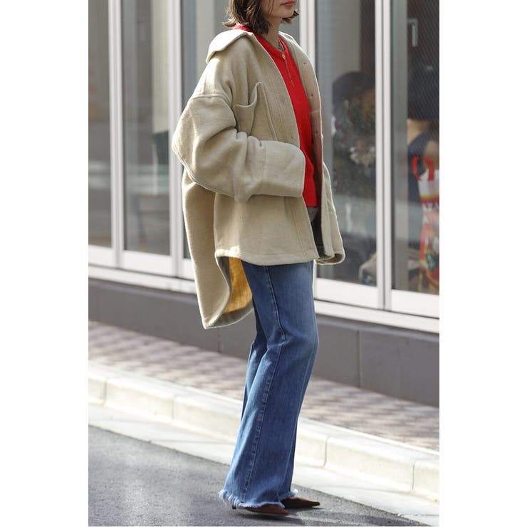 ウールモッサシャツジャケット 88-004111 | BONJOUR SAGAN | 詳細画像12 