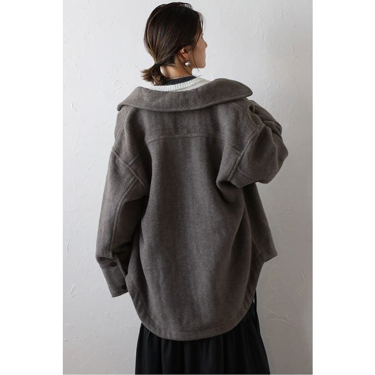 ウールモッサシャツジャケット 88-004111 | BONJOUR SAGAN | 詳細画像19 