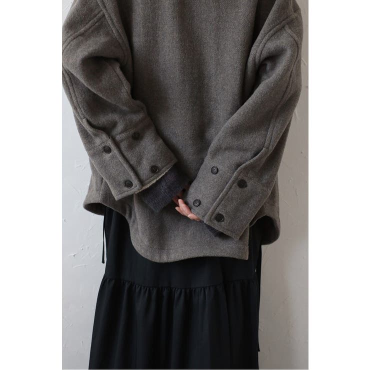 ウールモッサシャツジャケット 88-004111 | BONJOUR SAGAN | 詳細画像25 