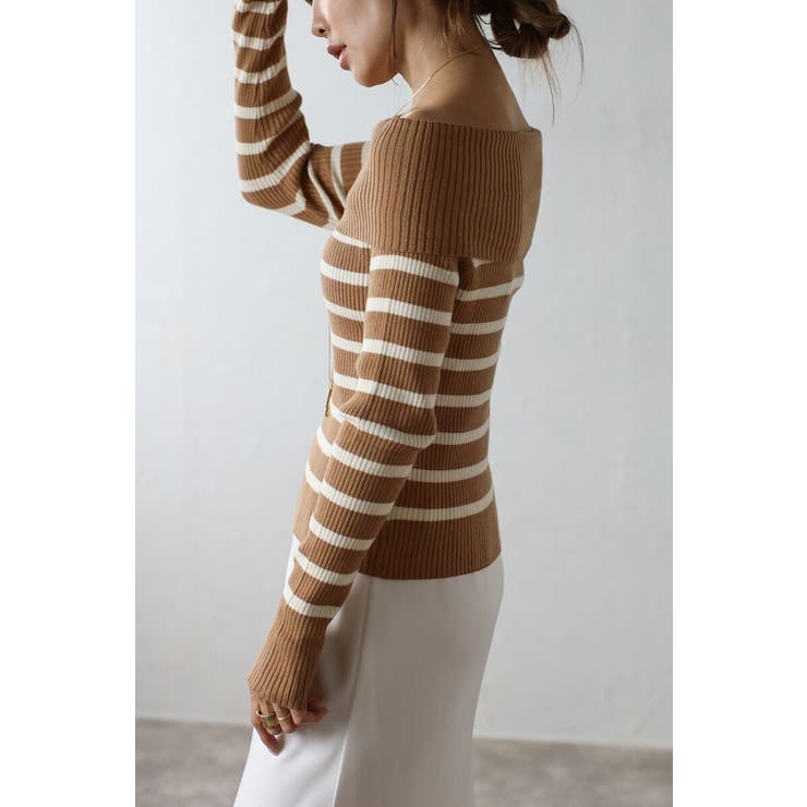 オフショルボーダーニット 88-004117 | BONJOUR SAGAN | 詳細画像9 