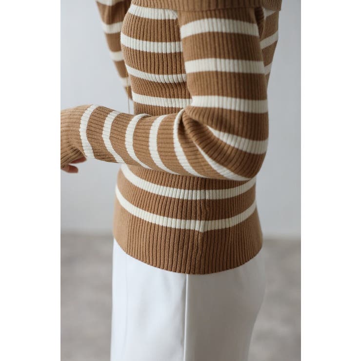 オフショルボーダーニット 88-004117 | BONJOUR SAGAN | 詳細画像14 