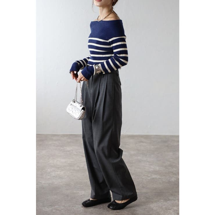 オフショルボーダーニット 88-004117 | BONJOUR SAGAN | 詳細画像17 