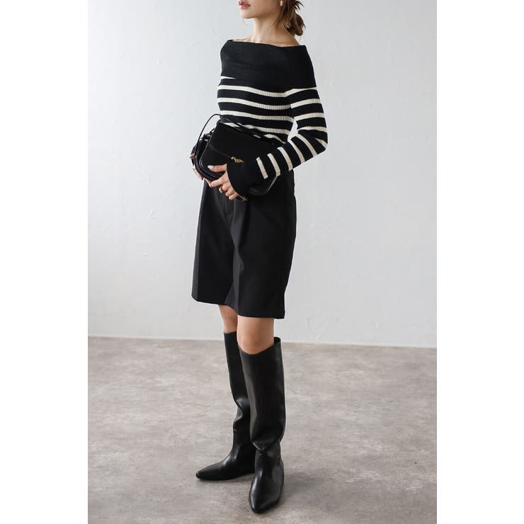 オフショルボーダーニット 88-004117 | BONJOUR SAGAN | 詳細画像20 