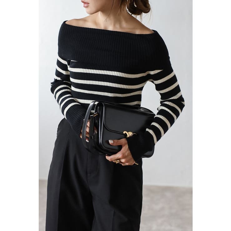 オフショルボーダーニット 88-004117 | BONJOUR SAGAN | 詳細画像21 