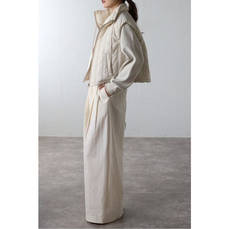 中綿ショートベスト 88-004119 | BONJOUR SAGAN | 詳細画像7 