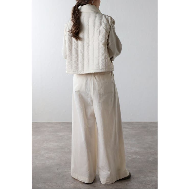 中綿ショートベスト 88-004119 | BONJOUR SAGAN | 詳細画像8 