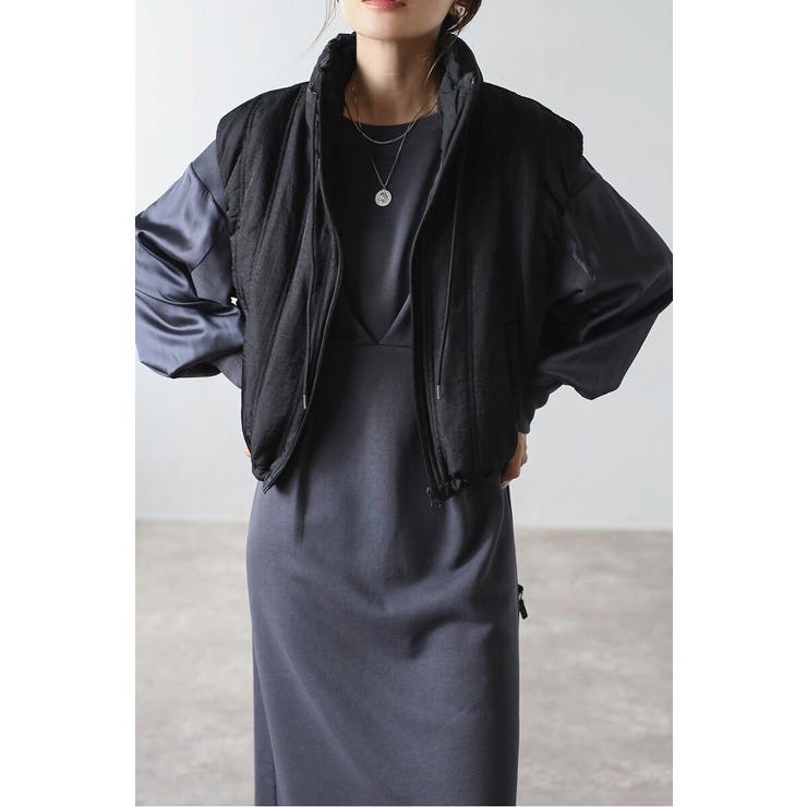 中綿ショートベスト 88-004119 | BONJOUR SAGAN | 詳細画像15 