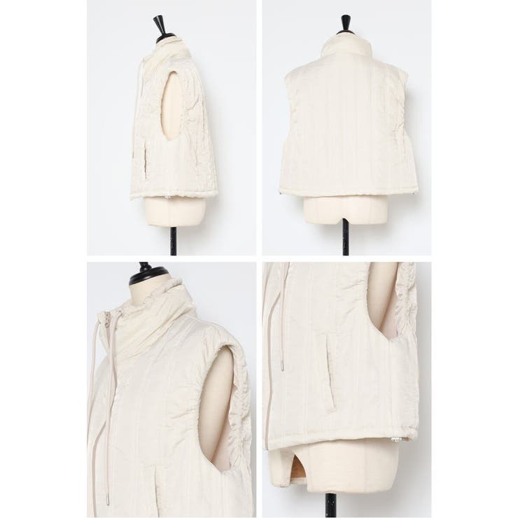 中綿ショートベスト 88-004119 | BONJOUR SAGAN | 詳細画像24 