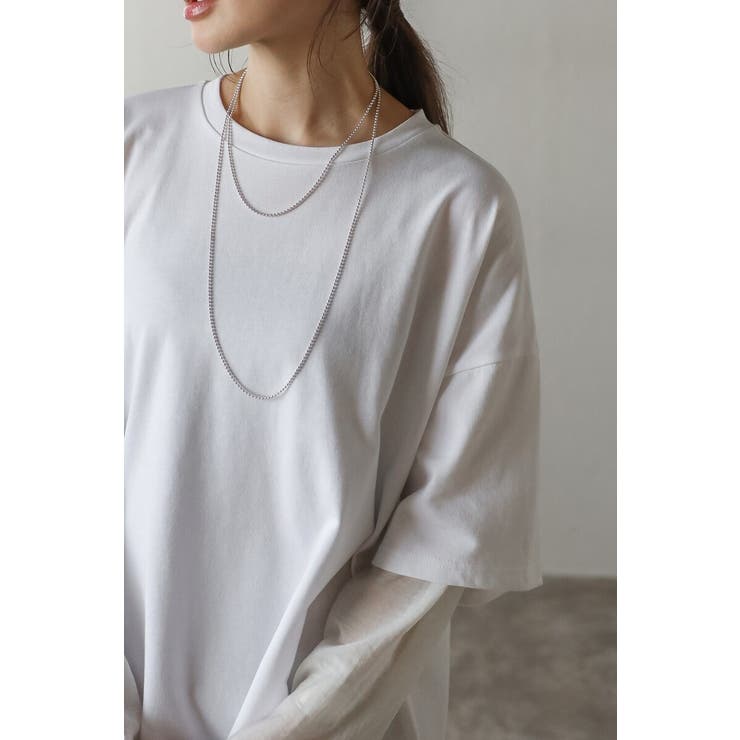 シアーレイヤード風ロングTシャツ 88-004158 | BONJOUR SAGAN | 詳細画像10 