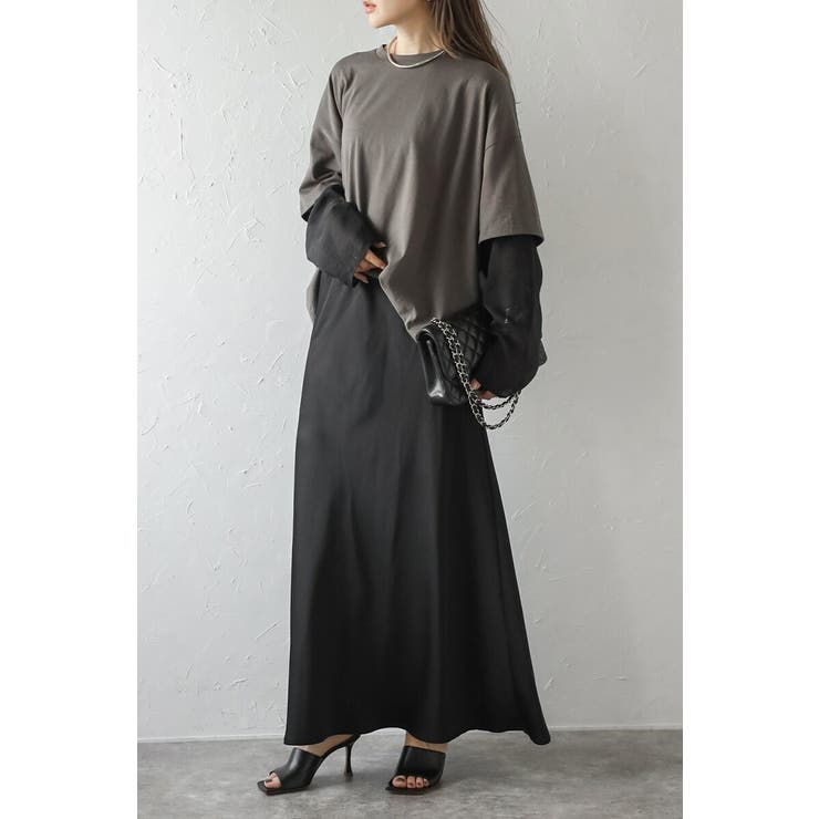 シアーレイヤード風ロングTシャツ 88-004158 | BONJOUR SAGAN | 詳細画像15 