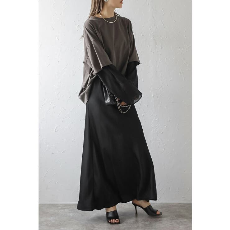 シアーレイヤード風ロングTシャツ 88-004158 | BONJOUR SAGAN | 詳細画像16 