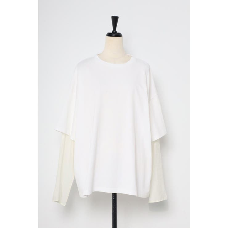 シアーレイヤード風ロングTシャツ 88-004158 | BONJOUR SAGAN | 詳細画像20 