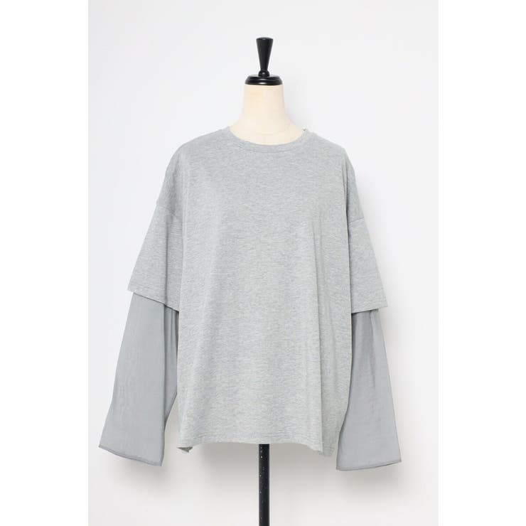 シアーレイヤード風ロングTシャツ 88-004158 | BONJOUR SAGAN | 詳細画像21 