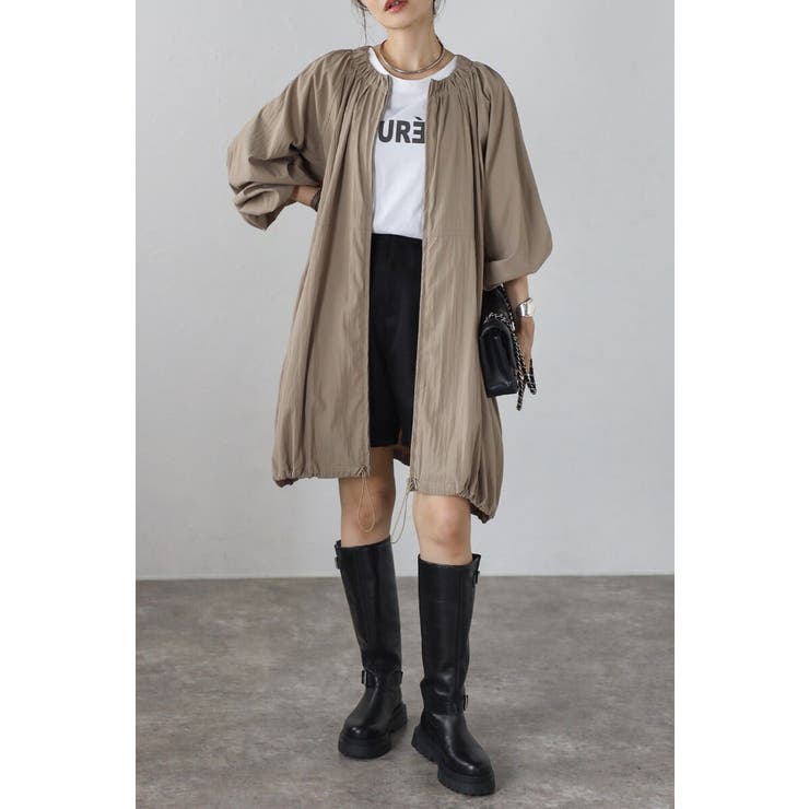 ノーカラードロストロングブルゾン 88-004162 | BONJOUR SAGAN | 詳細画像2 