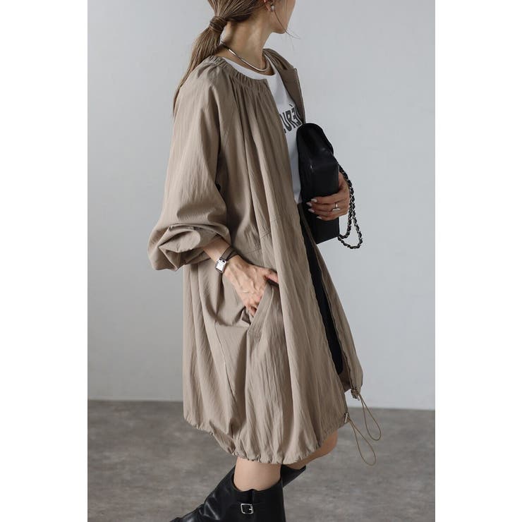 ノーカラードロストロングブルゾン 88-004162 | BONJOUR SAGAN | 詳細画像3 