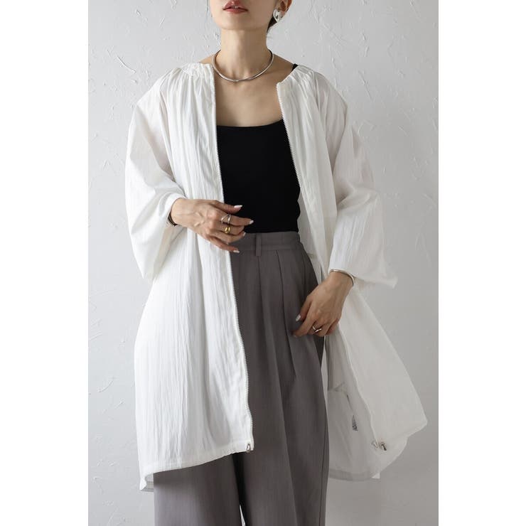 ノーカラードロストロングブルゾン 88-004162 | BONJOUR SAGAN | 詳細画像7 