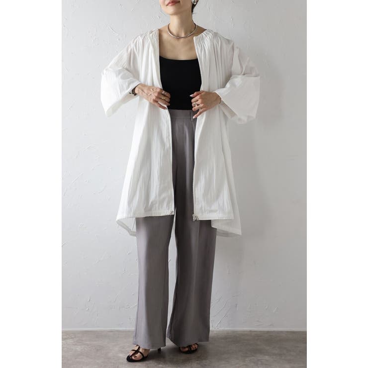 ノーカラードロストロングブルゾン 88-004162 | BONJOUR SAGAN | 詳細画像8 