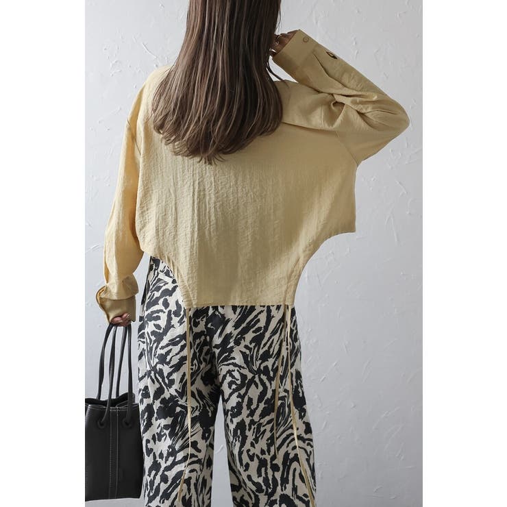 リネン混ホールドロストシャツ 88-004164 | BONJOUR SAGAN | 詳細画像23 