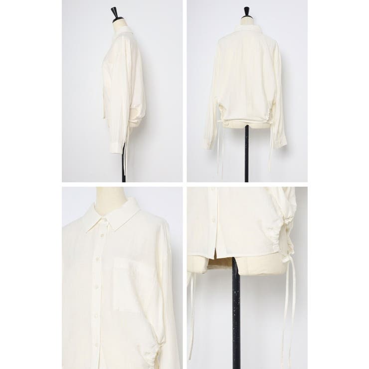 リネン混ホールドロストシャツ 88-004164 | BONJOUR SAGAN | 詳細画像27 