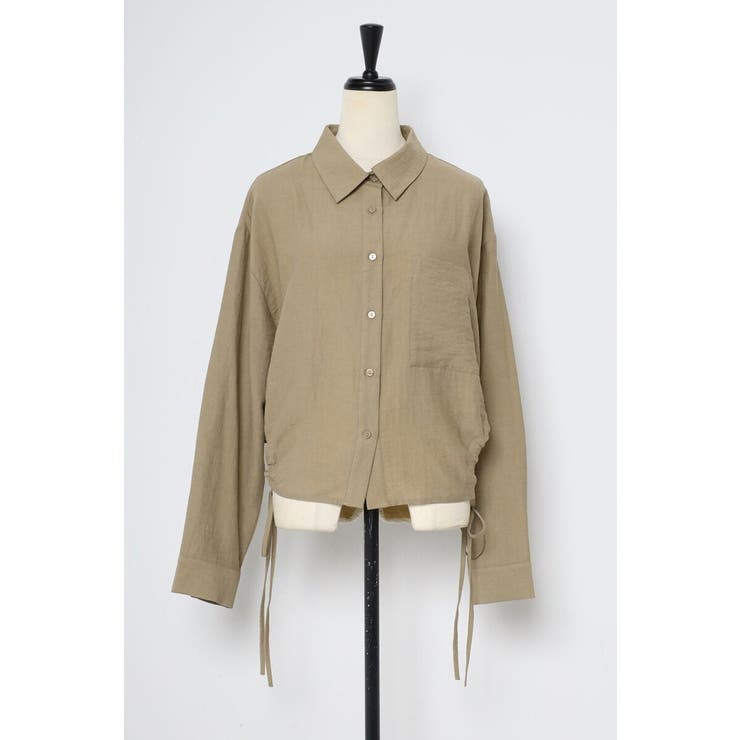 リネン混ホールドロストシャツ 88-004164 | BONJOUR SAGAN | 詳細画像30 