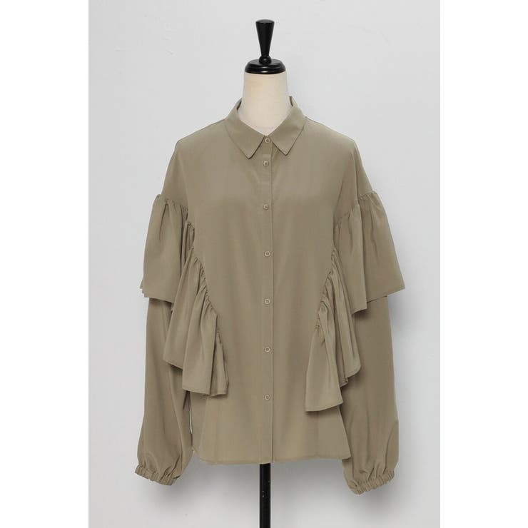 ケープライクフリルブラウス 88-004173 | BONJOUR SAGAN | 詳細画像25 