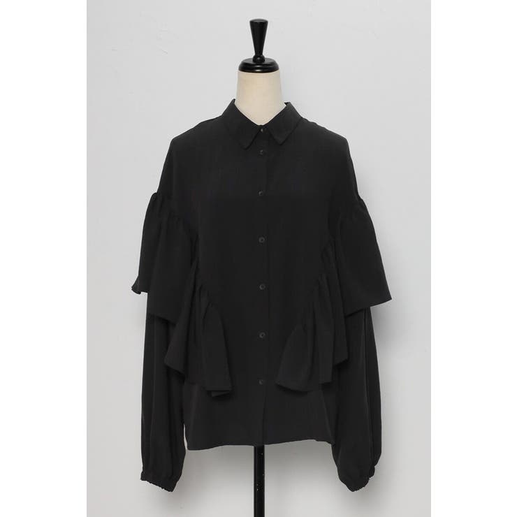 ケープライクフリルブラウス 88-004173 | BONJOUR SAGAN | 詳細画像26 