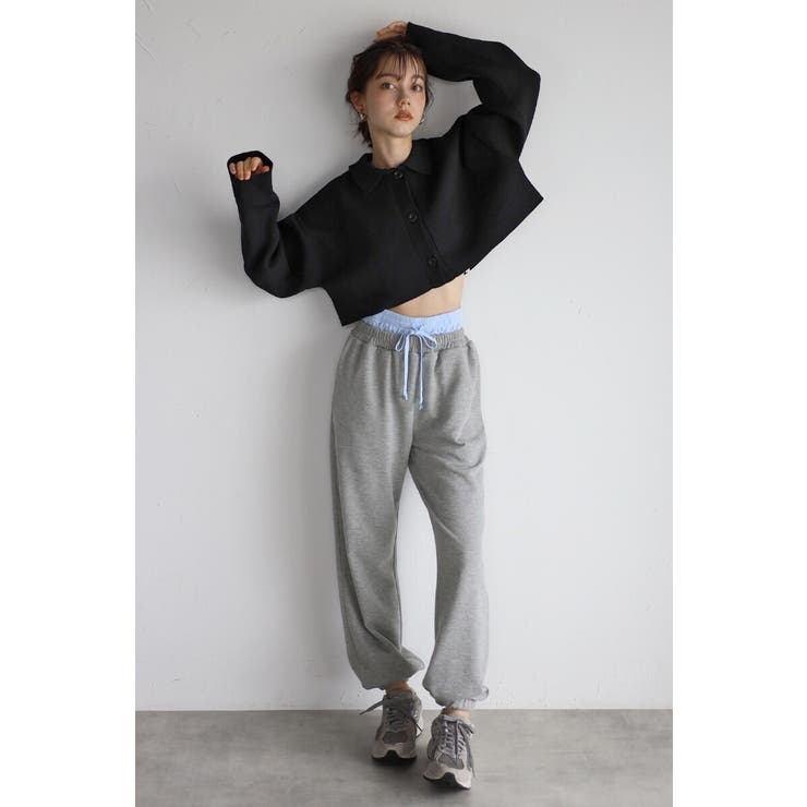 double waist sweat | BONJOUR SAGAN | 詳細画像7 