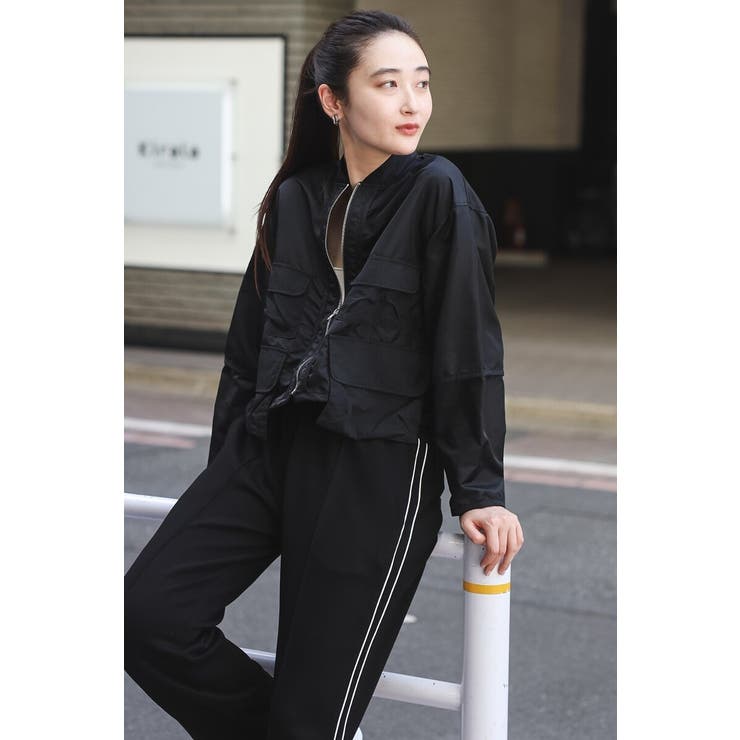 ポケットデザインショートブルゾン 88-004180  | BONJOUR SAGAN | 詳細画像6 