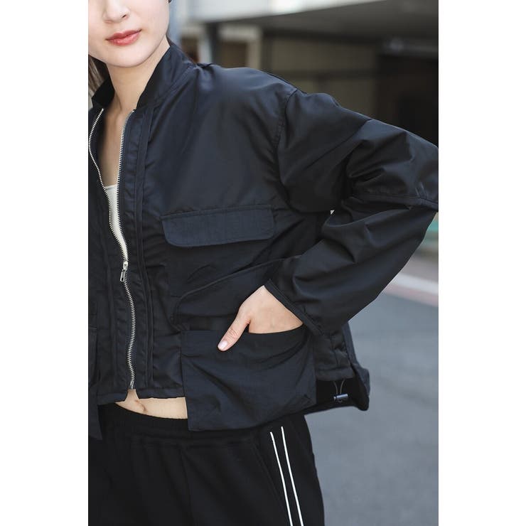 ポケットデザインショートブルゾン 88-004180  | BONJOUR SAGAN | 詳細画像12 