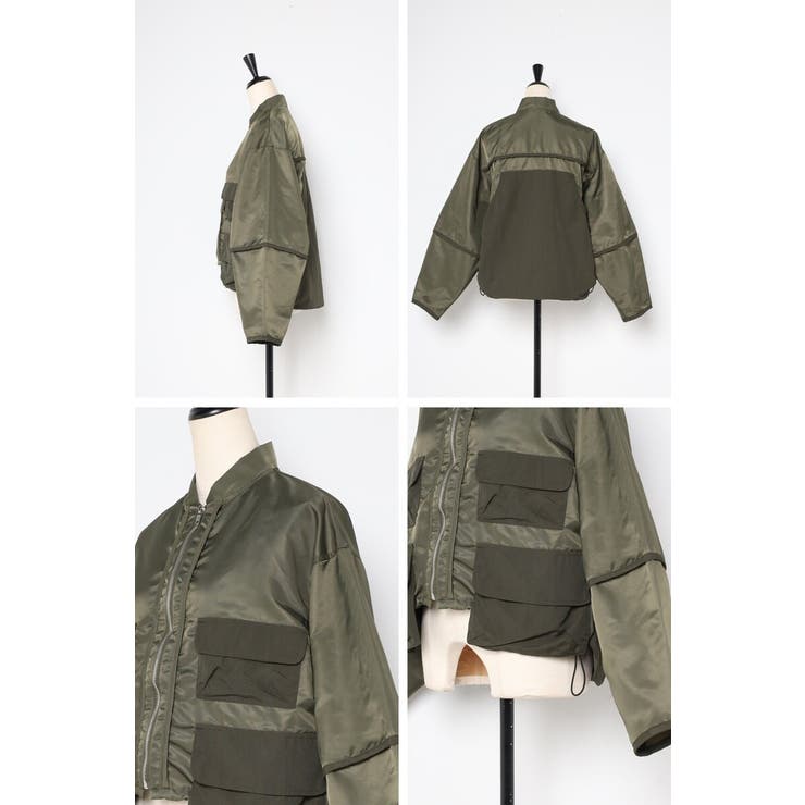 ポケットデザインショートブルゾン 88-004180  | BONJOUR SAGAN | 詳細画像24 