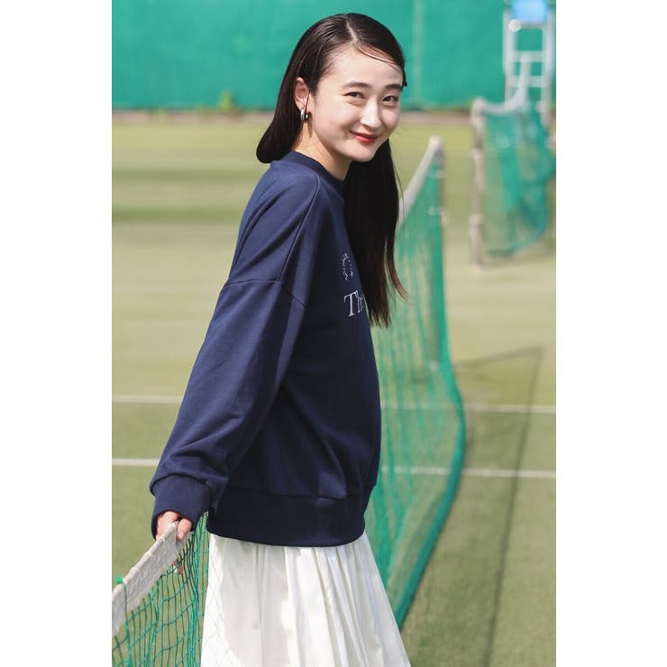 ゲームロゴ刺繍スウェット 88-004181 | BONJOUR SAGAN | 詳細画像3 