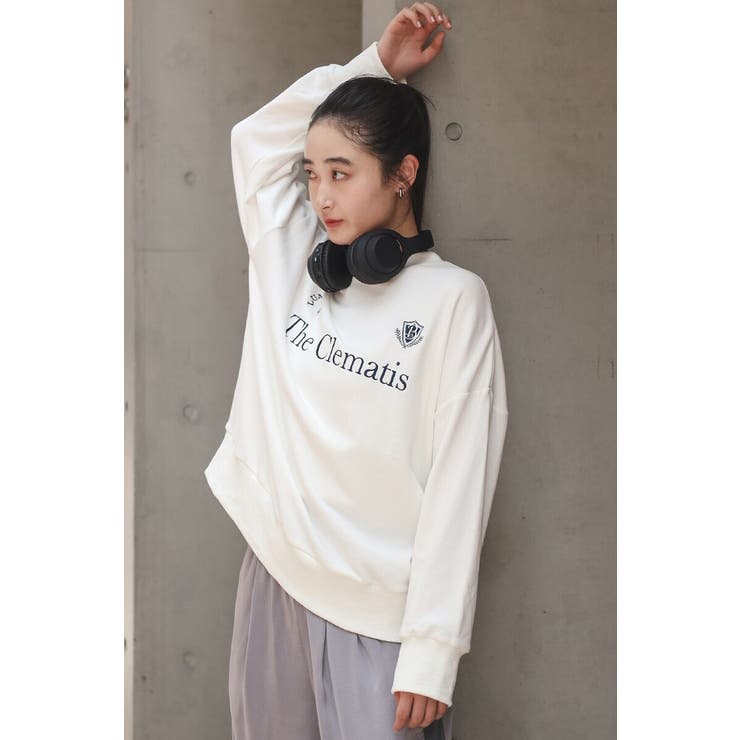 ゲームロゴ刺繍スウェット 88-004181 | BONJOUR SAGAN | 詳細画像17 