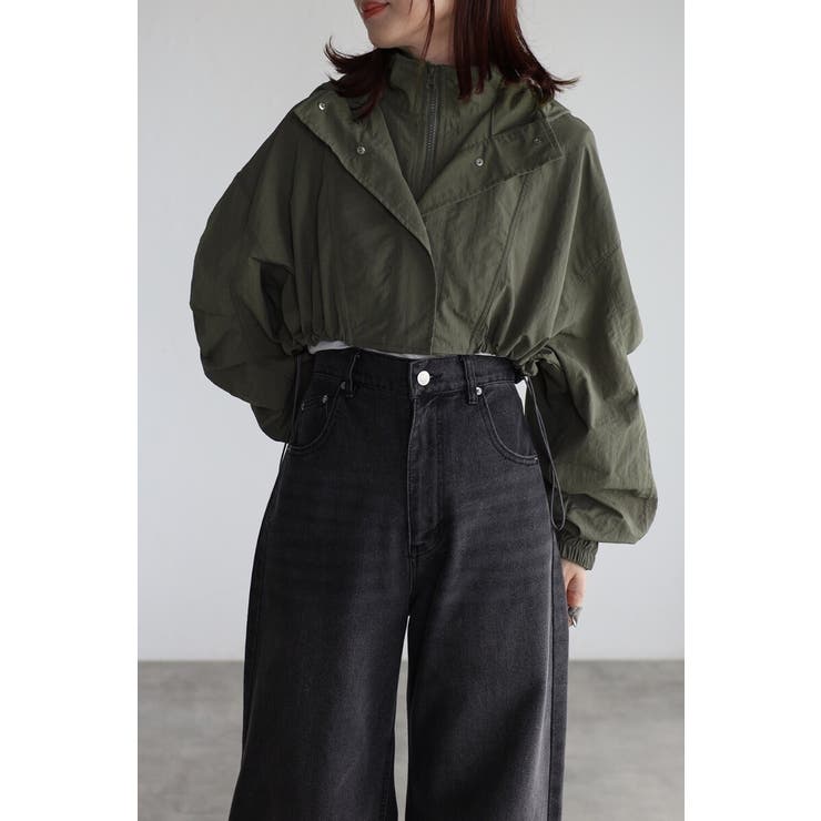 レイヤード風ワッシャーナイロンマウンテンパーカー 88-004201 | BONJOUR SAGAN | 詳細画像1 