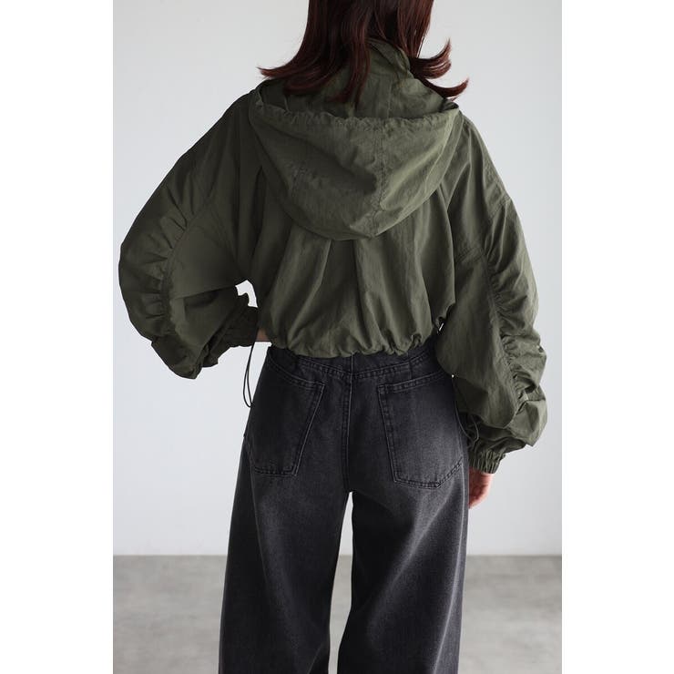 レイヤード風ワッシャーナイロンマウンテンパーカー 88-004201 | BONJOUR SAGAN | 詳細画像2 