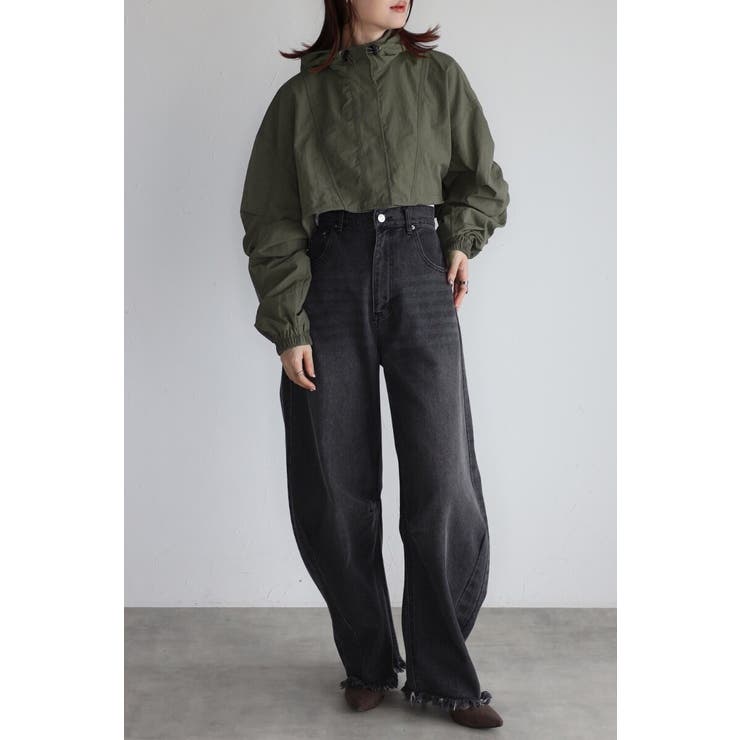 レイヤード風ワッシャーナイロンマウンテンパーカー 88-004201 | BONJOUR SAGAN | 詳細画像5 