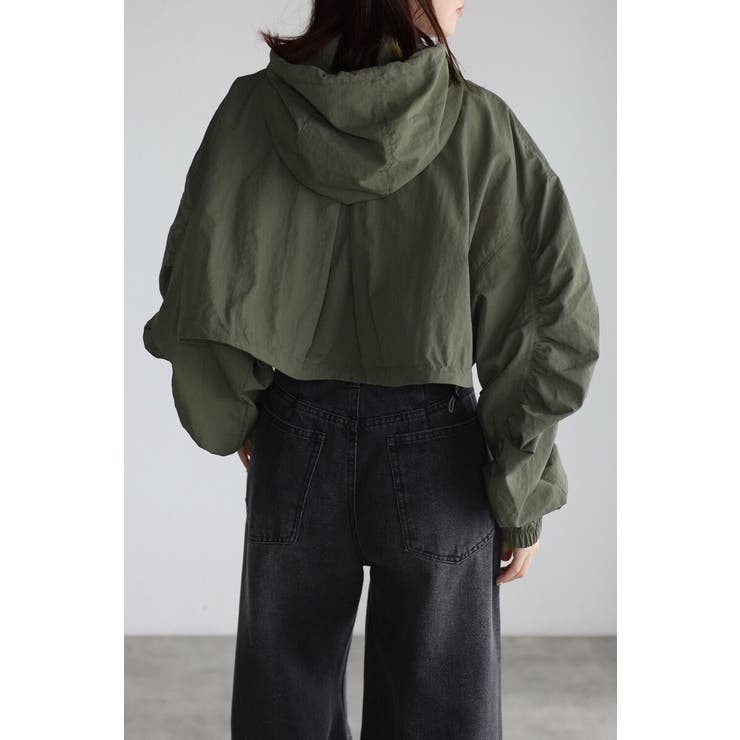 レイヤード風ワッシャーナイロンマウンテンパーカー 88-004201 | BONJOUR SAGAN | 詳細画像7 