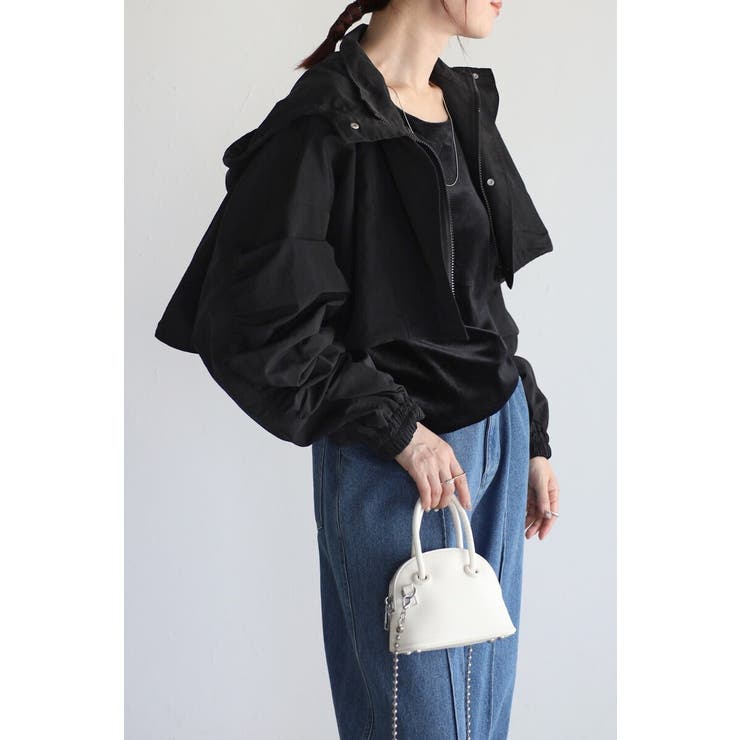 レイヤード風ワッシャーナイロンマウンテンパーカー 88-004201 | BONJOUR SAGAN | 詳細画像11 