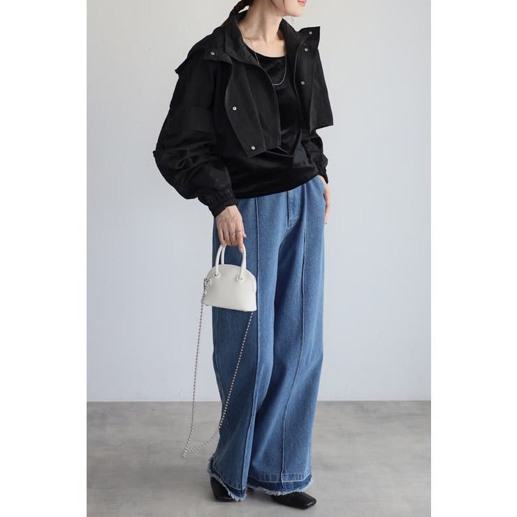 レイヤード風ワッシャーナイロンマウンテンパーカー 88-004201 | BONJOUR SAGAN | 詳細画像12 