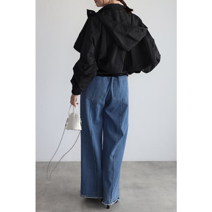 レイヤード風ワッシャーナイロンマウンテンパーカー 88-004201 | BONJOUR SAGAN | 詳細画像14 