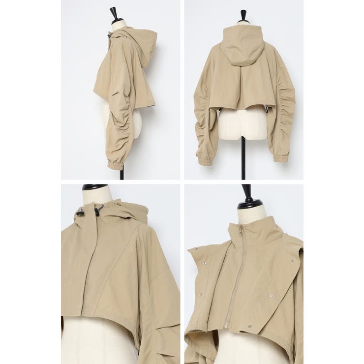 レイヤード風ワッシャーナイロンマウンテンパーカー 88-004201 | BONJOUR SAGAN | 詳細画像35 