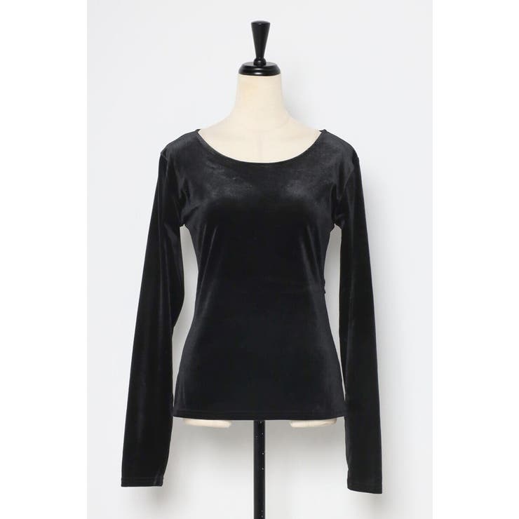 バックオープンベロアプルオーバー 88-004202 | BONJOUR SAGAN | 詳細画像22 